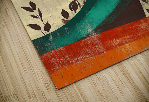 African Girl Travelling Light puzzle