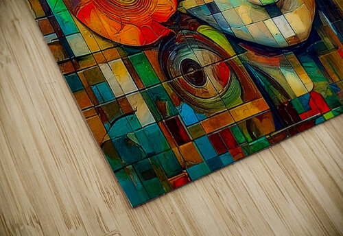Abstract of a woman 6 Bob Tamburello puzzle