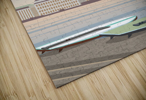 Hamburg Germany Travel Print Conceptual Photography puzzle