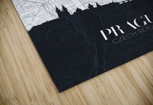 Prague Czech Republic Travel Print Conceptual Photography puzzle