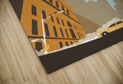 New York City Travel Print Conceptual Photography puzzle