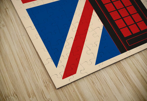 London England Travel Print Conceptual Photography puzzle