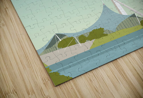 Munich Germany Travel Print Conceptual Photography puzzle