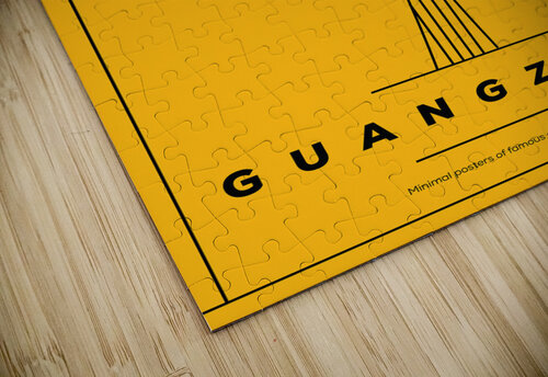 Guangzhou China Travel Print Conceptual Photography puzzle