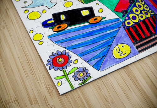 Abstract Doodle Art Fun Catriona Roberts Nature Photography and Designs puzzle