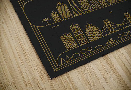 Los Angeles California Travel Print Conceptual Photography puzzle