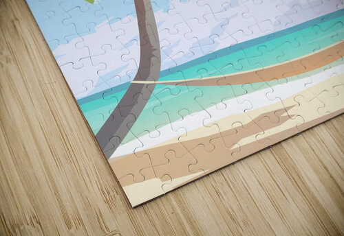 MALDIVES Conceptual Photography puzzle