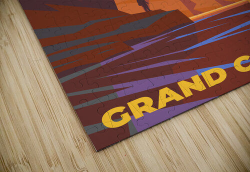 Grand Canyon National Park Travel Print Conceptual Photography puzzle