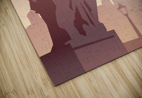 Prague Czech Republic Travel Print Conceptual Photography puzzle