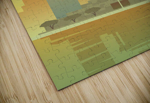 Hanoi Vietnam Travel Print Conceptual Photography puzzle
