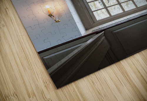 Colonial Williamsburg Bruton Parish Church Window Norma Brandsberg Photography puzzle