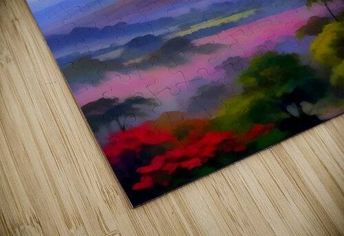 East Java landscape art10k1 Touristart25 puzzle