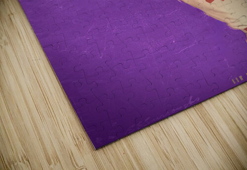 washington huskies basketball cover art Row One Brand puzzle