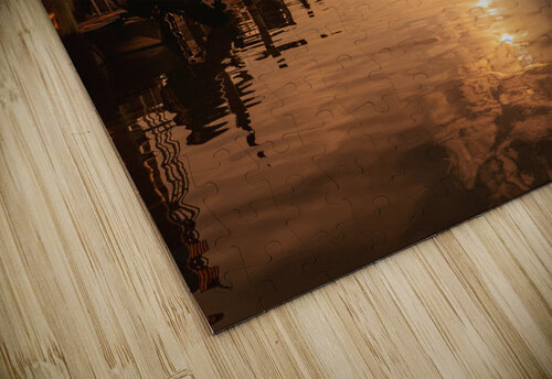 Rehoboth Bay Marina Golden Hour Jason Fink puzzle
