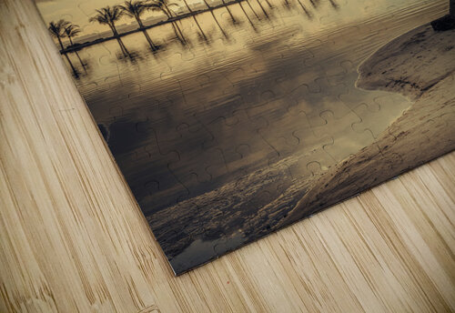 Celestial Rays over Tropical Tranquility Exist2shoot Photography puzzle