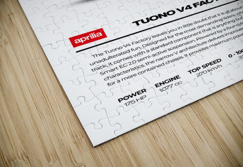 Aprilia Tuono V4 Factory 1100 Conceptual Photography puzzle