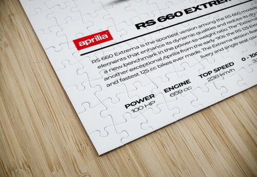 Aprili RS 660 Extrema 6603 Conceptual Photography puzzle