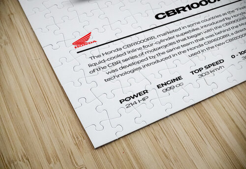 Honda CBR1000RR2 Conceptual Photography puzzle