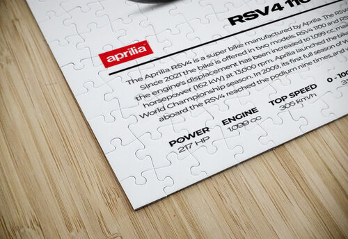 Aprilia RSV4 10004 Conceptual Photography puzzle