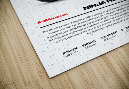 Kawasaki Ninja H2R5 Conceptual Photography puzzle