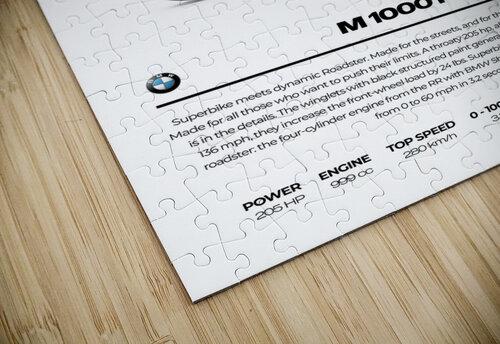 BMWM1000R Conceptual Photography puzzle