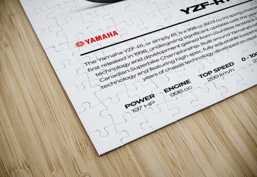 Yamaha YZF R15 Conceptual Photography puzzle