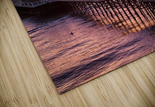 Rose Gold Crystal Pier Sunrise San Diego Ryan Cameron puzzle