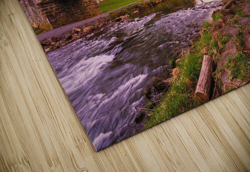 Lehigh Parkway Footbridge Below Jason Fink puzzle
