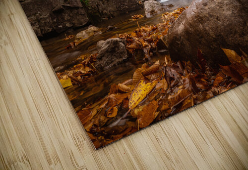 Hawk Falls in Autumn Creekside View Jason Fink puzzle