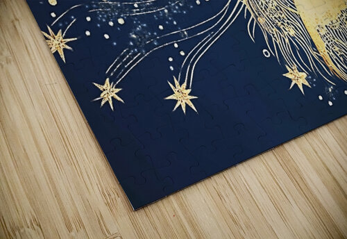 Zodiac Signs Virgo the Virgin Travelling Light puzzle