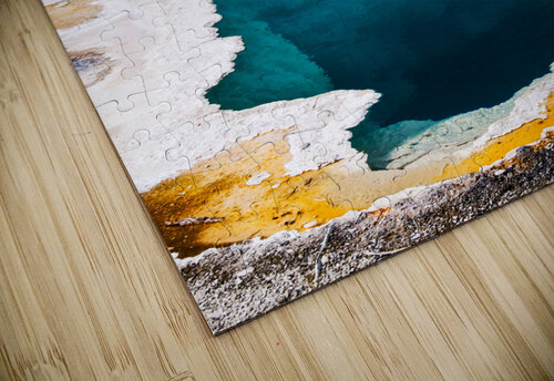 Yellowstone hot spring nature abstract DELPHIMAGES puzzle