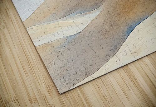 Sand Dunes Watercolour Travelling Light puzzle