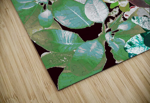 Abstract Vibrant Leaves  Catriona Roberts Nature Photography and Designs puzzle