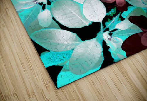 Abstract Coloured Leaves Catriona Roberts Nature Photography and Designs puzzle