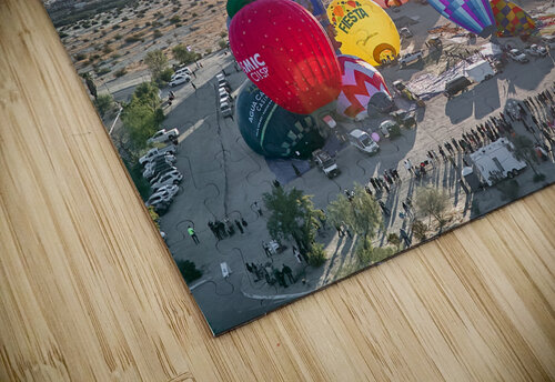 Desert Hot Air Balloon Festival At Sunrise Ryan Cameron puzzle