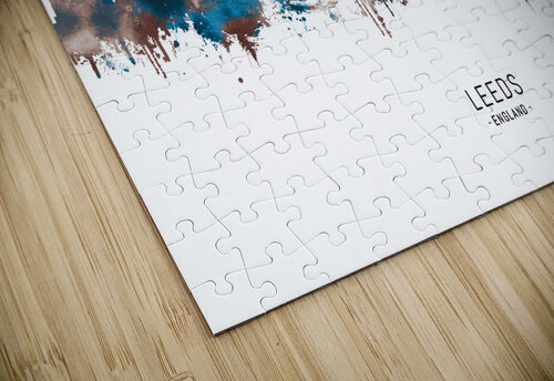 Leeds England Skyline Sepia Towseef Dar puzzle