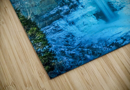 Taughannock at night frozen in time Joseph Scaglione III puzzle