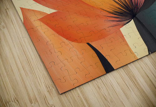 Abstract flowers Bert Nijholt puzzle