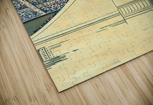 1920s Nebraska Memorial Stadium Art Row One Brand puzzle