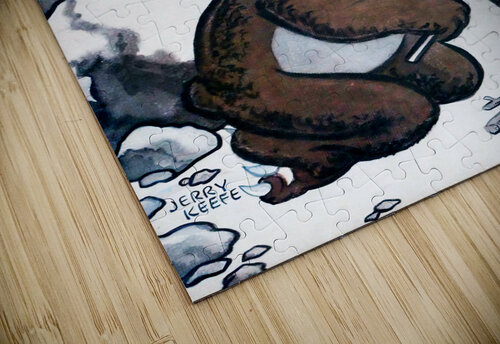 1960 Chicago Bears vs. Baltimore Colts Cover Art Row One Brand puzzle