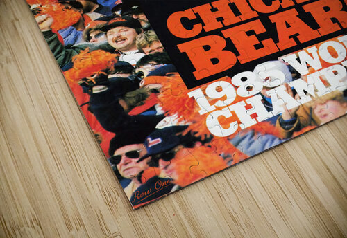 1985 Chicago Bears World Champs Art Row One Brand puzzle