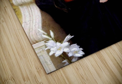 william-adolphe bouguereau - The Virgin of the Lilies . 1899 Wirla puzzle