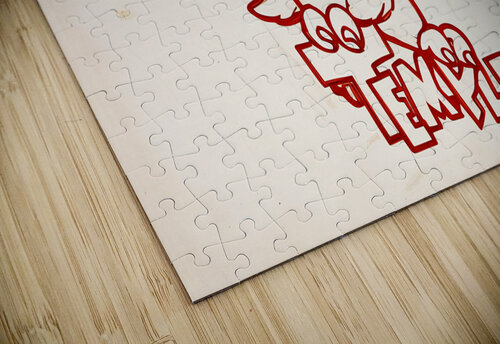 1970s Temple Owl Cartoon Art Row One Brand puzzle