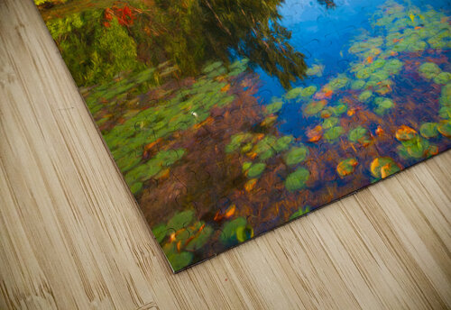 LILY POND AT THE BRICKWORKS Thea Menagh puzzle