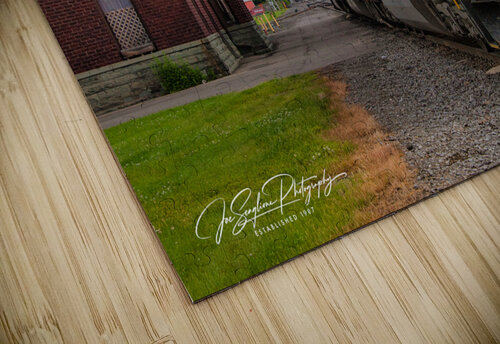 Stormy train at Cortland NY Joseph Scaglione III puzzle