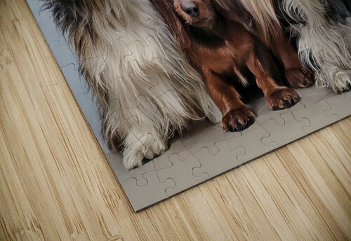 Friends Sitting Nicely Thea Menagh puzzle