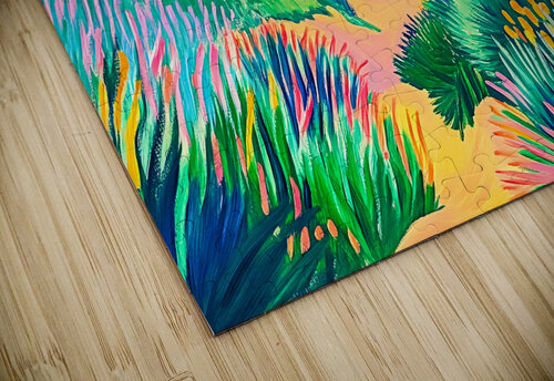 Sand Dunes and Flowers Travelling Light puzzle