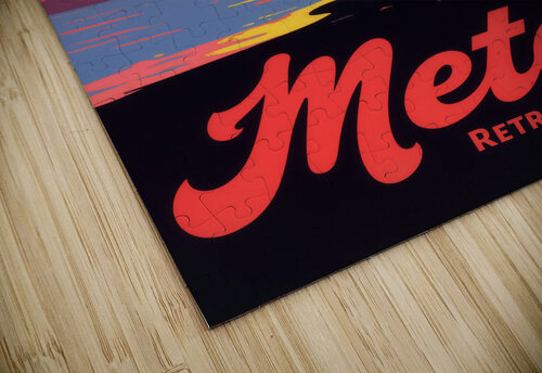 Metow retro for cats lovers DrollDrifters puzzle