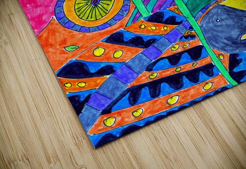 Abstract Dream Landscape Catriona Roberts Nature Photography and Designs puzzle