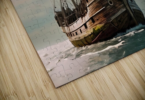Ghostly Galleon at Dawn yucefgreen puzzle